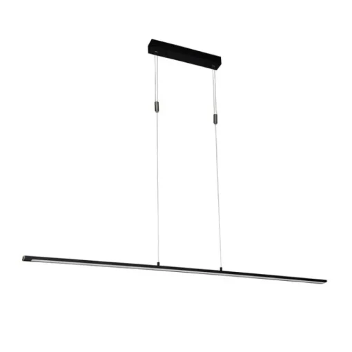 Honsel Moderne hanglamp zwart incl. LED 3-staps dimbaar - Benson