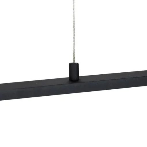 Honsel Moderne hanglamp zwart incl. LED 3-staps dimbaar - Benson