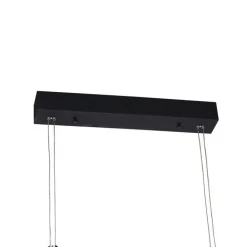 Honsel Moderne hanglamp zwart incl. LED 3-staps dimbaar - Benson