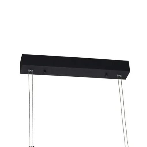 Honsel Moderne hanglamp zwart incl. LED 3-staps dimbaar - Benson