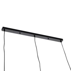 Honsel Moderne hanglamp zwart 3-lichts - Sphaera
