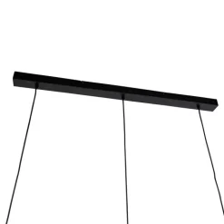 Paul Neuhaus Moderne hanglamp zwart met grijs beton 3-lichts - Eton