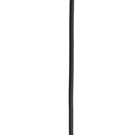 QAZQA Moderne hanglamp zwart met smoke glas 5-lichts - Stavelot