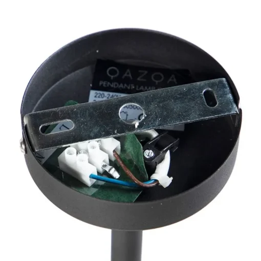 QAZQA Moderne hanglamp zwart verstelbaar 6-lichts - Lofty