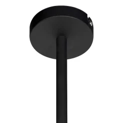 QAZQA Moderne hanglamp zwart verstelbaar 6-lichts - Lofty