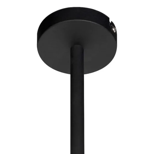QAZQA Moderne hanglamp zwart verstelbaar 6-lichts - Lofty