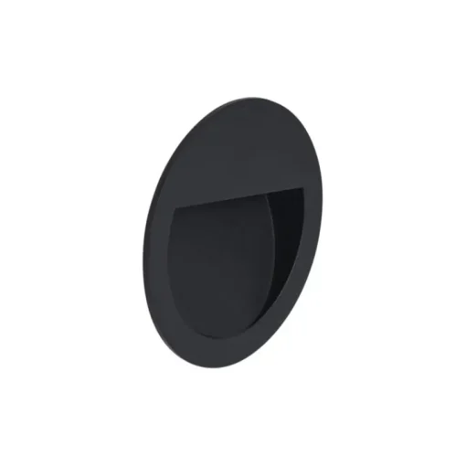 QAZQA Moderne inbouw wandlamp zwart incl. LED IP65 - Gem