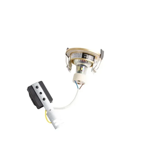 QAZQA Moderne inbouwspot goud rond IP44 - Xena