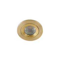 QAZQA Moderne inbouwspot goud rond IP44 - Xena