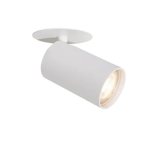 QAZQA Moderne inbouwspot wit GU10 50mm - Chels