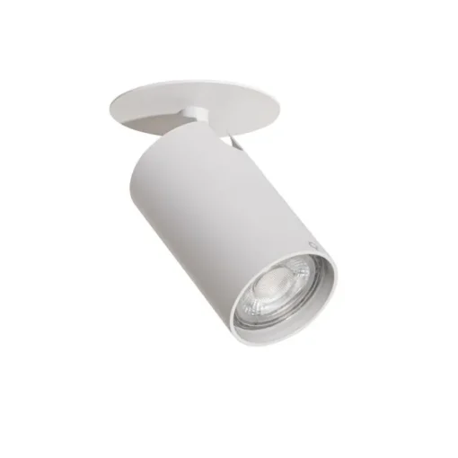 QAZQA Moderne inbouwspot wit GU10 50mm - Chels