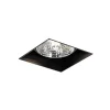 QAZQA Moderne inbouwspot zwart GU10 AR70 trimless - Oneon
