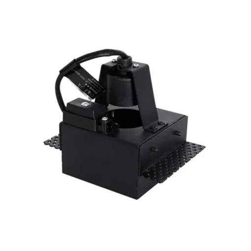 QAZQA Moderne inbouwspot zwart GU10 AR70 trimless - Oneon