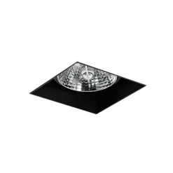 QAZQA Moderne inbouwspot zwart GU10 AR70 trimless - Oneon