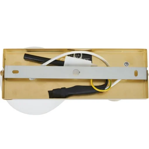 QAZQA Moderne plafondlamp messing 2-lichts kantelbaar - Lesly