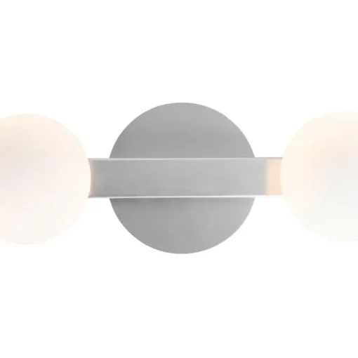 QAZQA Moderne plafondlamp staal IP44 4-lichts - Cederic