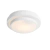QAZQA Moderne plafondlamp wit 25 cm IP44 - Walden