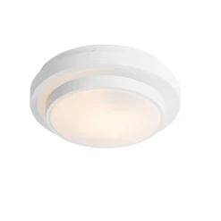 QAZQA Moderne plafondlamp wit 25 cm IP44 - Walden