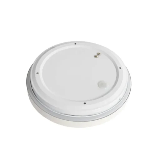 QAZQA Moderne plafondlamp wit 25 cm IP44 - Walden