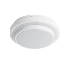 QAZQA Moderne plafondlamp wit 25 cm IP44 - Walden