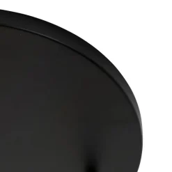 QAZQA Moderne plafondlamp zwart 3-lichts - Facil