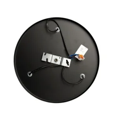 QAZQA Moderne plafondlamp zwart 3-lichts - Facil
