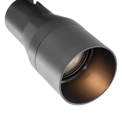 QAZQA Moderne plafondspot gunmetal GU10 50mm rond - Stanley
