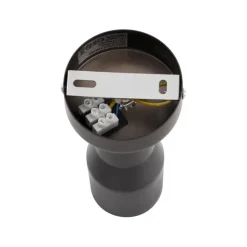 QAZQA Moderne plafondspot gunmetal GU10 50mm rond - Stanley