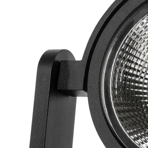 QAZQA Moderne plafondspot zwart draai- en kantelbaar GU10 111mm - Master