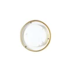 QAZQA Moderne plafonnière goud 18 cm IP44 - Yuma