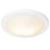 QAZQA Moderne plafonnière wit 41 cm IP44 - Yuma