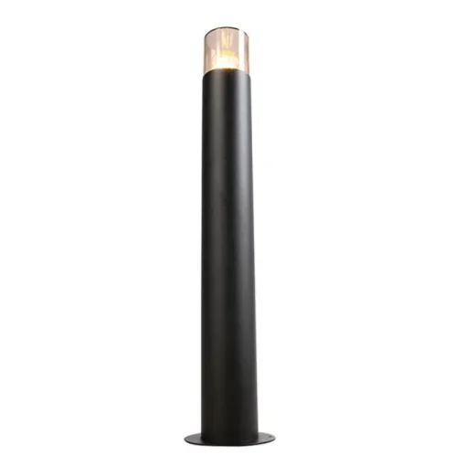 QAZQA Moderne staande buitenlamp zwart 70 cm - Odense