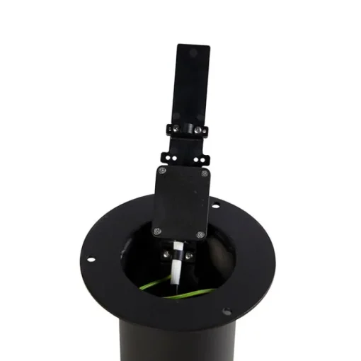 QAZQA Moderne staande buitenlamp zwart 70 cm - Odense
