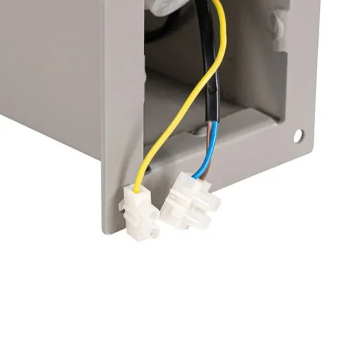 QAZQA Moderne staande buitenlamp grijs 30 cm IP44 - Denmark