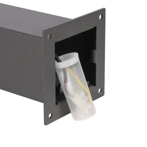 QAZQA Moderne staande buitenlamp 70 cm donkergrijs IP44 - Denmark