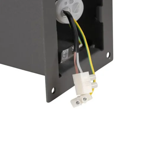 QAZQA Moderne staande buitenlamp 70 cm donkergrijs IP44 - Denmark