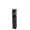 QAZQA Moderne staande buitenlamp zwart 80 cm IP44 - Dijon