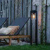 QAZQA Moderne staande buitenlamp zwart IP44 - Jarra Balanco