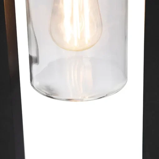 QAZQA Moderne staande buitenlamp zwart IP44 - Jarra Balanco