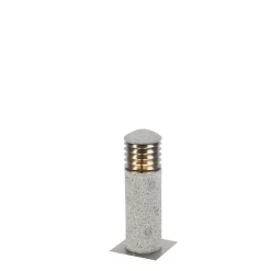 QAZQA Moderne staande buitenlamp graniet 40 cm - Happy