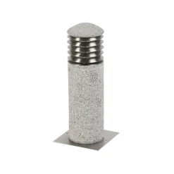 QAZQA Moderne staande buitenlamp graniet 40 cm - Happy