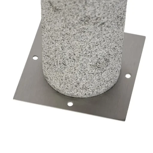 QAZQA Moderne staande buitenlamp graniet 40 cm - Happy