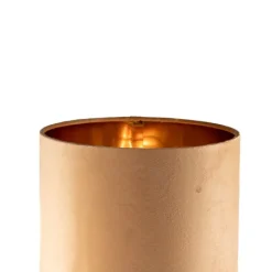 Honsel Moderne tafellamp geel met goud - Rosalina