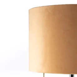 Honsel Moderne tafellamp geel met goud - Rosalina
