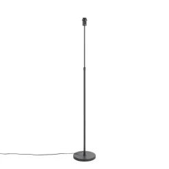 QAZQA Moderne vloerlamp zwart verstelbaar - Parte