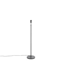 QAZQA Moderne vloerlamp zwart verstelbaar - Parte