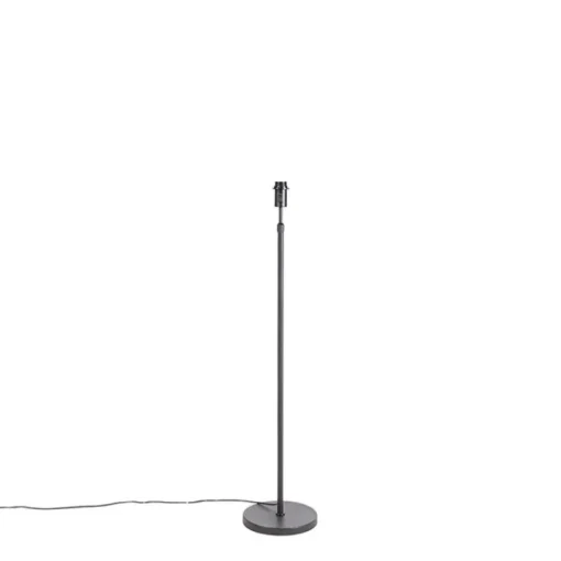 QAZQA Moderne vloerlamp zwart verstelbaar - Parte