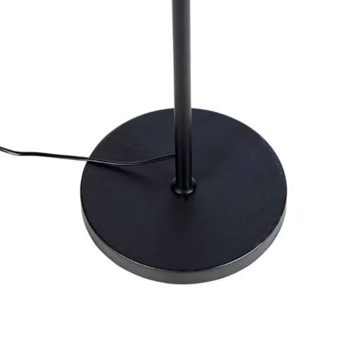 QAZQA Moderne vloerlamp zwart verstelbaar - Parte