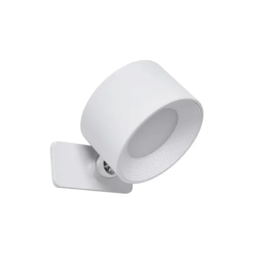 QAZQA Moderne wand- en plafondlamp wit incl. LED oplaadbaar - Bright