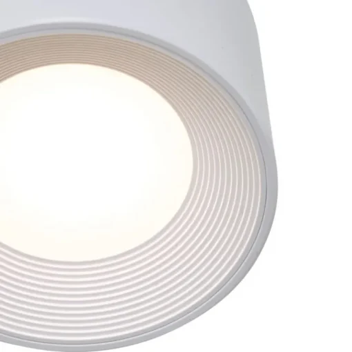 QAZQA Moderne wand- en plafondlamp wit incl. LED oplaadbaar - Bright